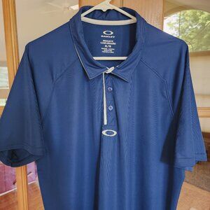 Oakley Men's Short Sleeve Casual Golf Shirt Size XL